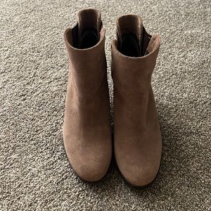 Vince camuto suede leather boots